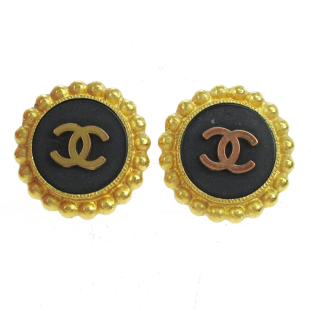 Chanel CC Round Metal